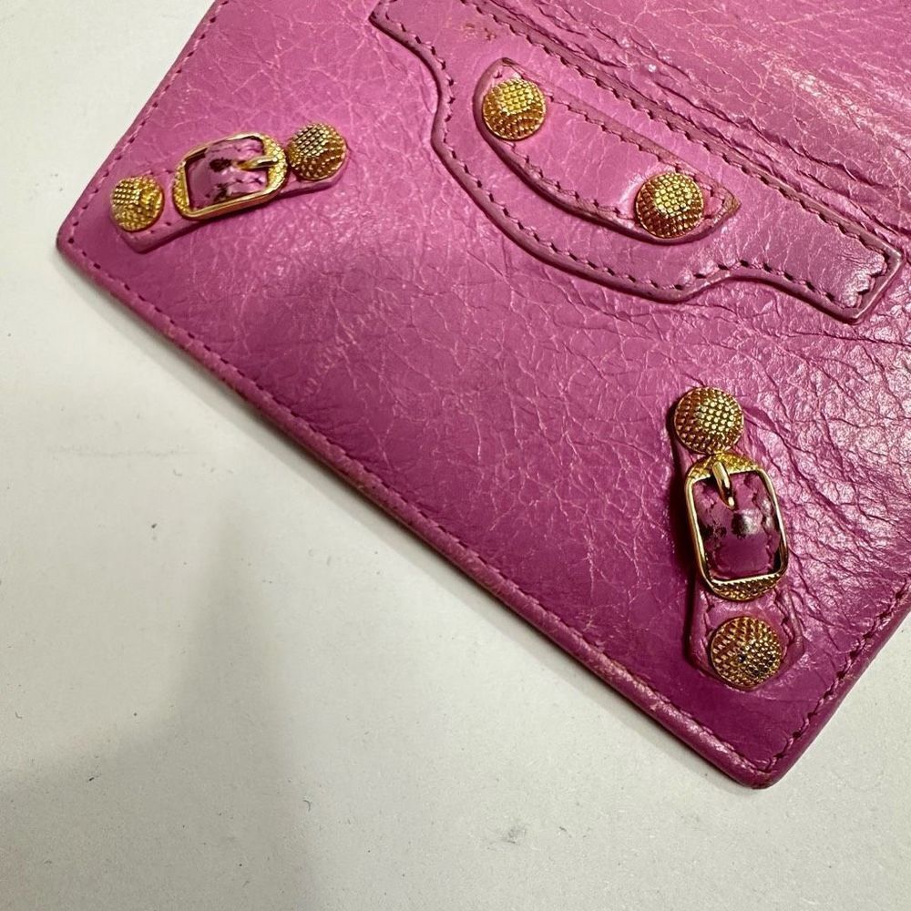 Balenciaga Osaka Pink Leather 6 Ring Key Holder - Picture 7 of 10